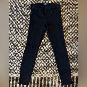 Hollister Black Mid Rise Skinny Jeans